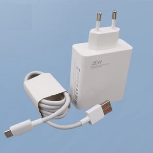 Bộ Sạc Xiaomi 120W - Cáp 6W Chân Tròn