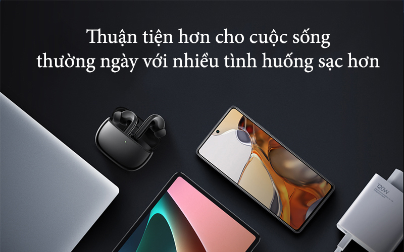Công nghệ sạc nhanh 120W của Xiaomi