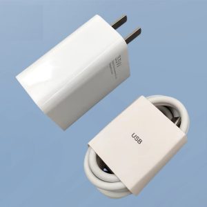 Bộ Sạc Xiaomi 33W – Cáp 6A Chân Dẹt